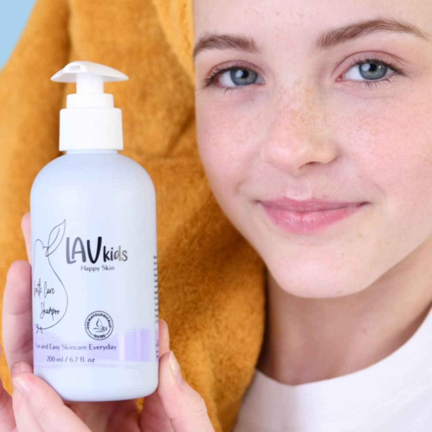 Lav Kids US - Vente Gel douche et shampoing 2 en 1 – bébé - Ensemble Essentiel pour la Douche3