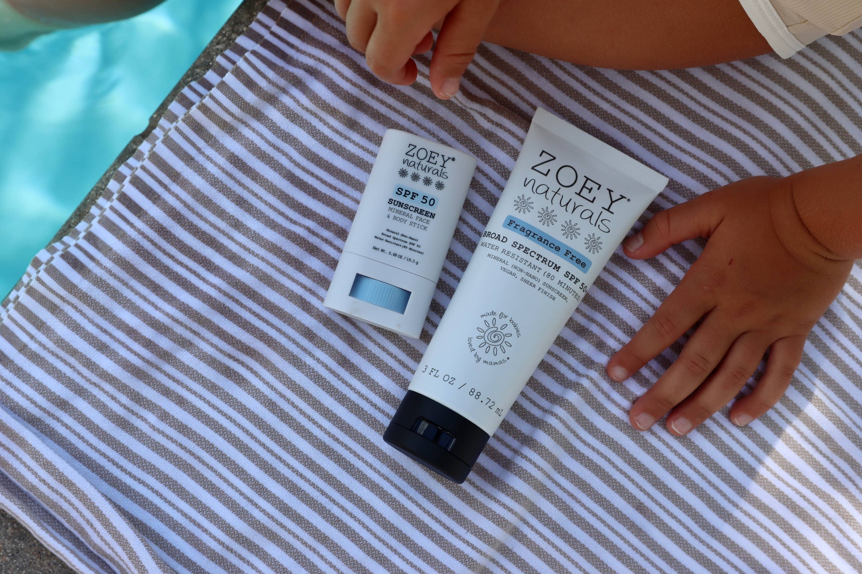 Zoey Naturals - Wholesale Sunscreen - Fragrance Free Broad Spectrum SPF 50+ Mineral Sunscreen4