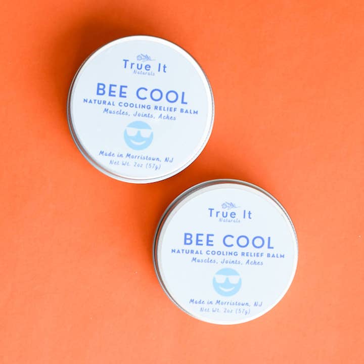 True It Naturals - Wholesale Healing Salve/Balm/Cream - BEE COOL - Natural Cooling Relief Balm - For Muscles, Joints, Aches