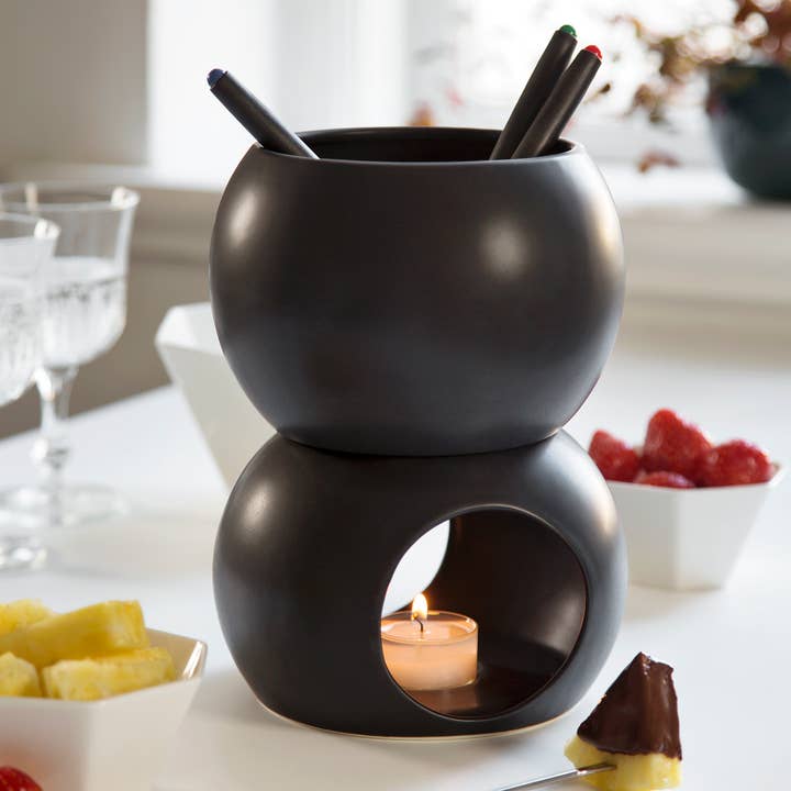 Steel Function of Scandinavia – Großhandel Gießform für Schokolade/Bonbon – INTENSIVES SCHOKOLADENFONDUE-SET