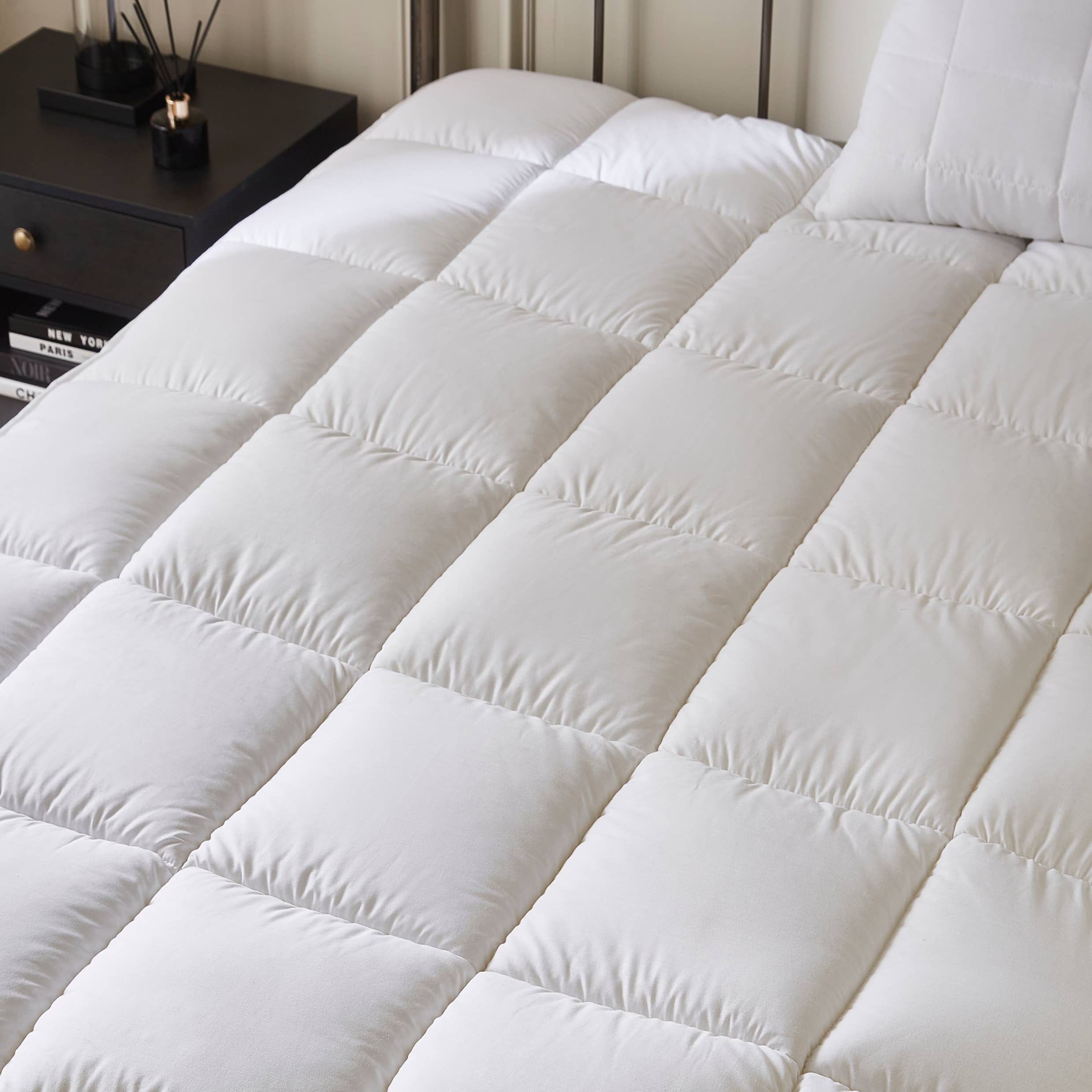 White Waterproof Mattress Topper & Pillow Protector Set for wholesale on Faire3