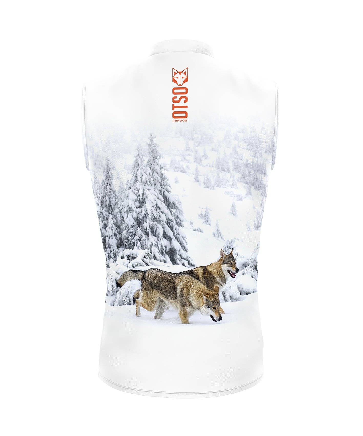OTSO - Wholesale Athletic Top - Men's - Unisex Running Vest - Wolf1