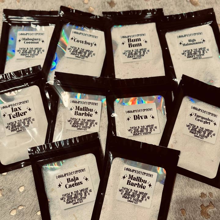 Glitter and Grit - Wholesale Retailer Sample - Home Decor - Laundry Detergent SamplesÂ