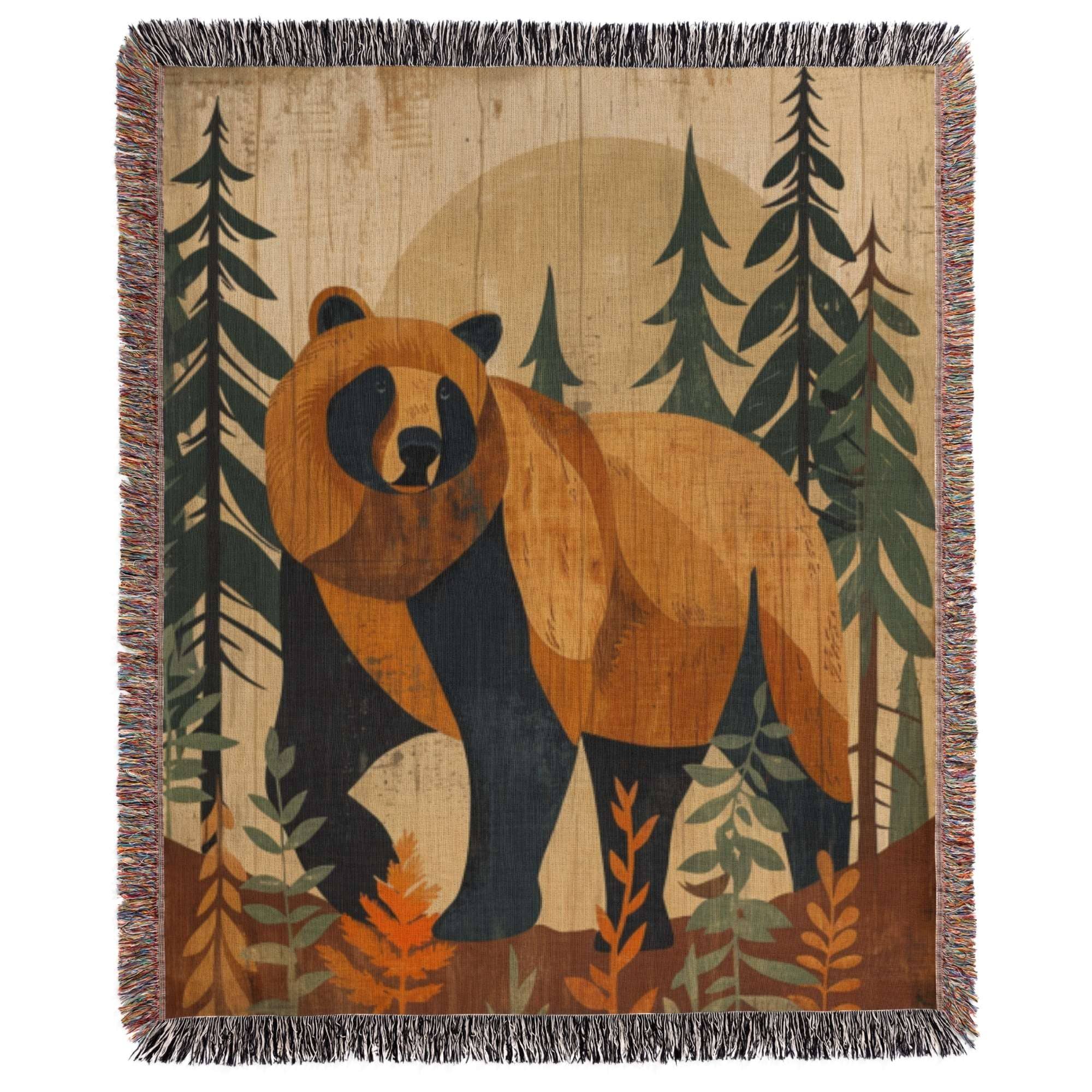 Havelli Studio - Vente Plaids - Couverture tissée d'inspiration rustique0