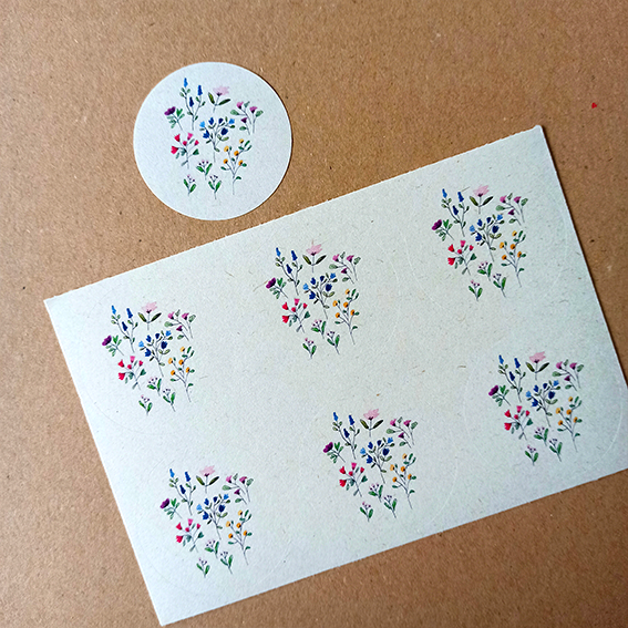 Silly Goose - Wholesale Sticker - Stickervel - Bloemenveld0