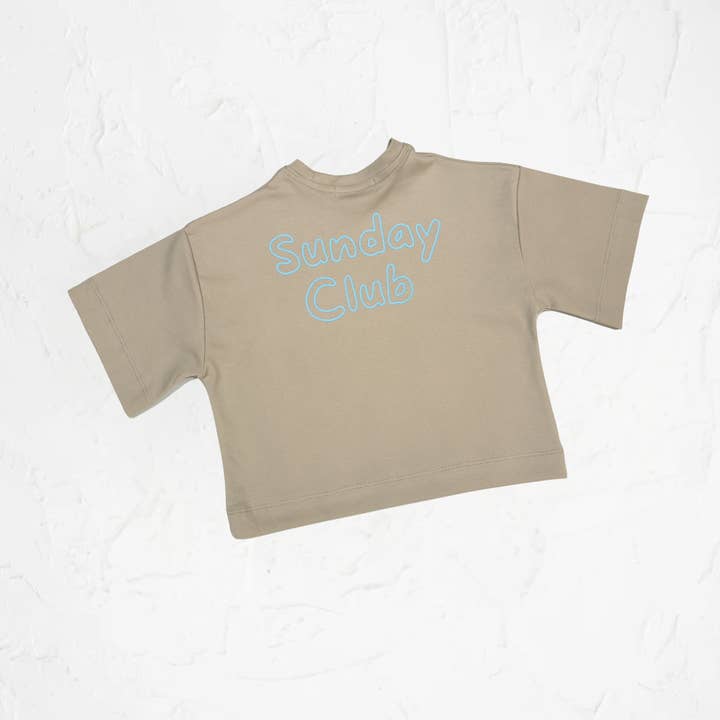 Graphic Tee - Sunday Club for wholesale by Cotton Bloom Clothing