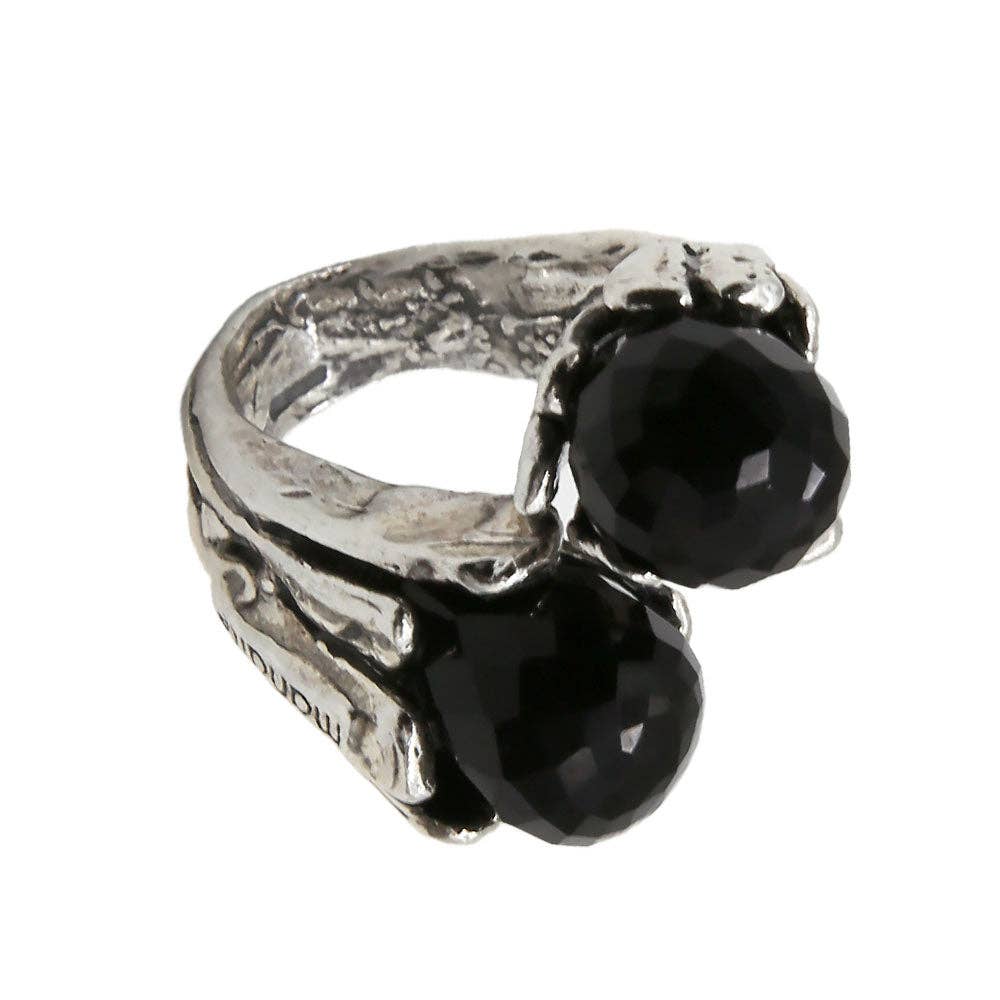 Mandile Gioielli - Wholesale Cocktail/Statement Ring - Silver ring with semiprecious stones (AR030)6
