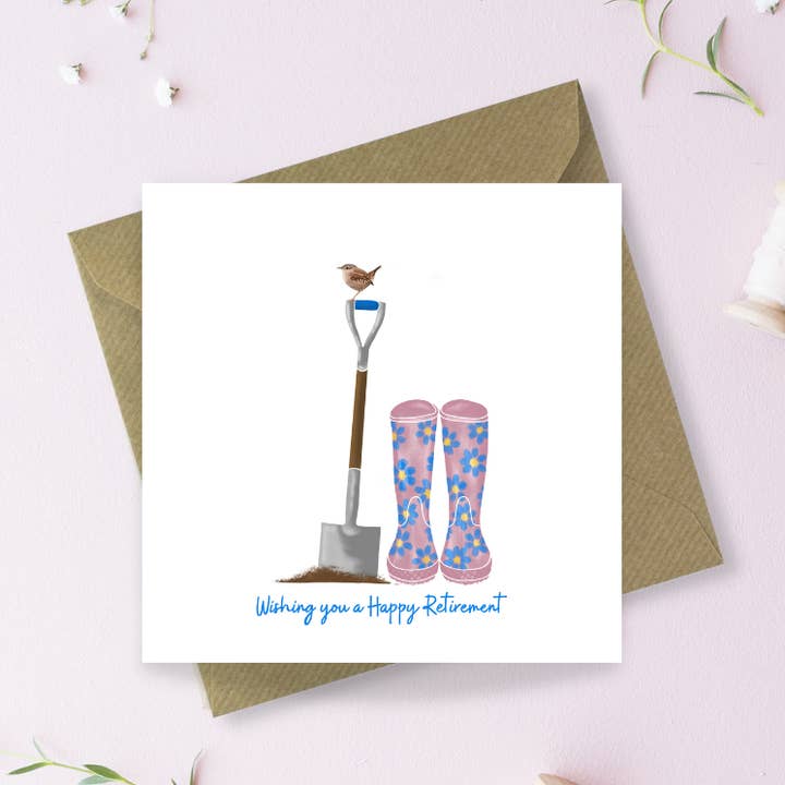 RETIREMENT Greetings Card for wholesale by Sayers Studio
