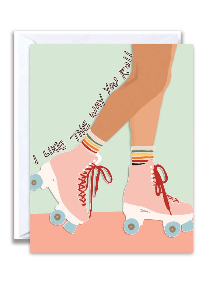 The Way You Roll, Friendship Card for wholesale by Flo and Syd