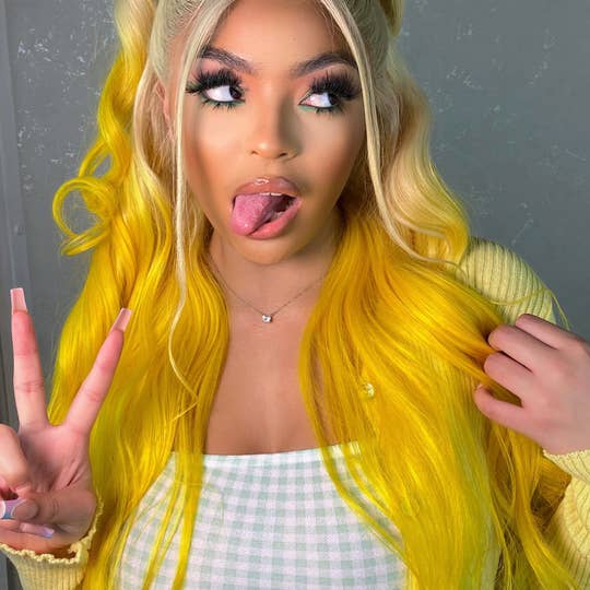 LA 'BELLO BEAUTY - Wholesale Wig/hair piece - Mulatto 613 Frontal Wig