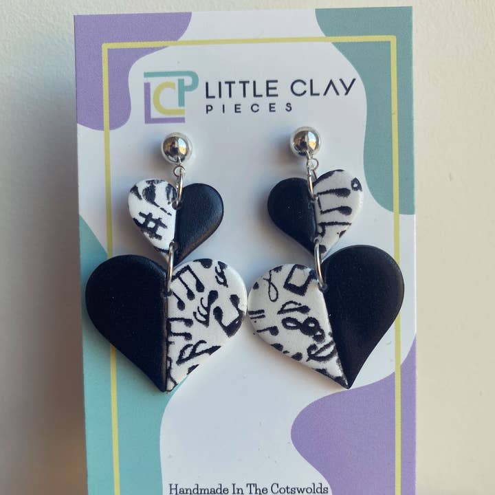 Caroline Ball Post Earrings for wholesale by Little Clay Pieces