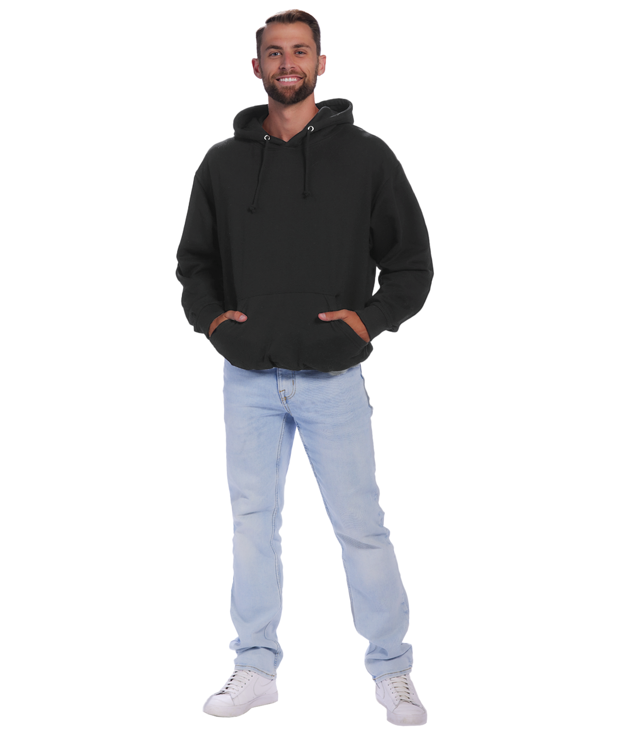 U.S. Apparel - Wholesale Hoodie - Men's - Coed Fleece Hoodie0