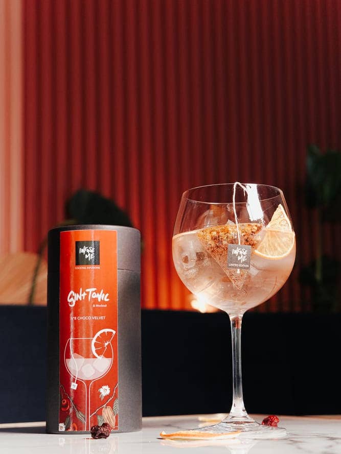 Choco Velvet: Gourmander & säuerlicher Cocktail 🍫🍒 für den Großhandel von Infuse Me