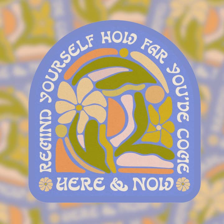 How Far You've Come - Adhesivo de vinilo para venta al por mayor de The SoulShine Co.