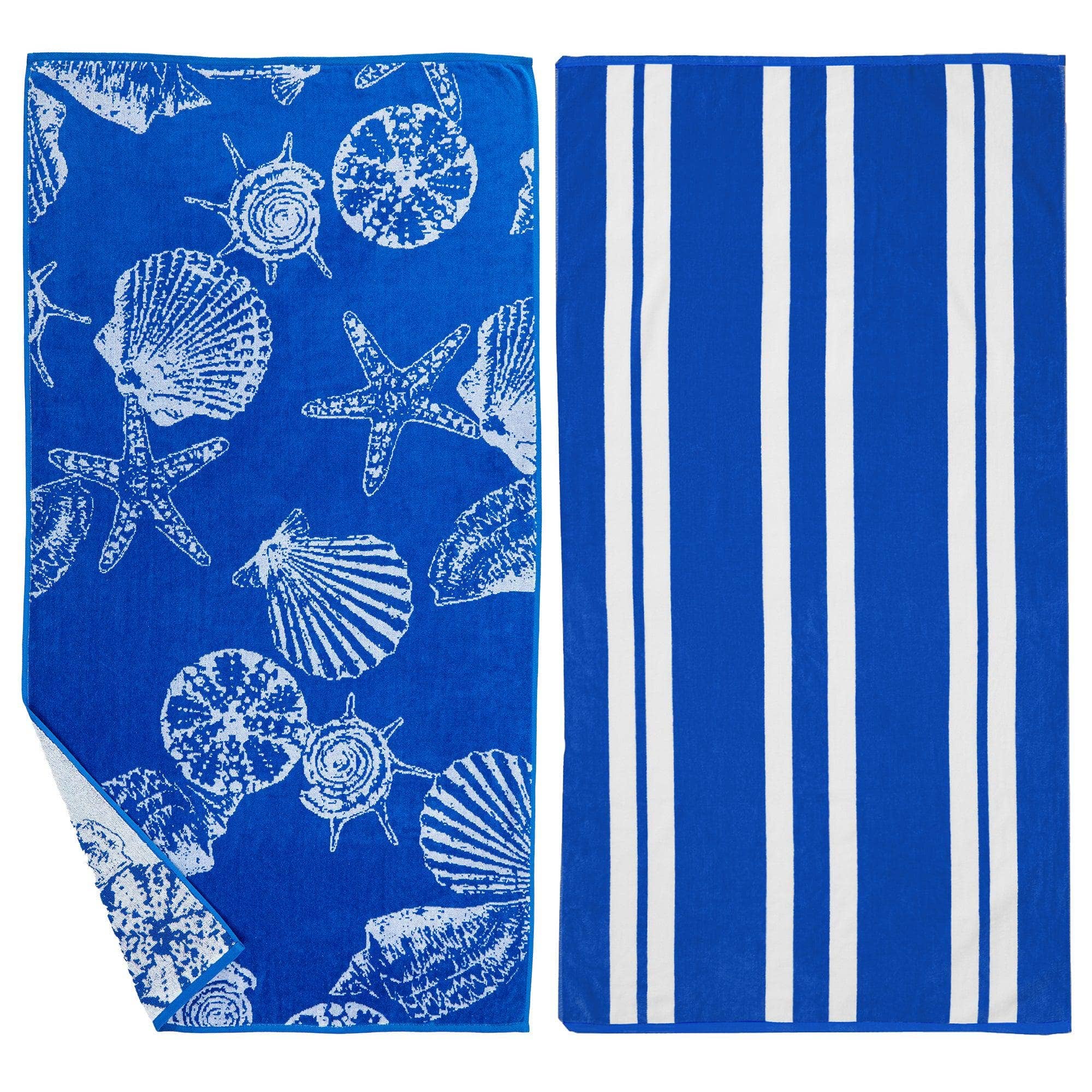 BH Collective - Wholesale Beach Towel - Beach Towels - 100% Cotton Jacquard, 2pk  - Playa Collection6