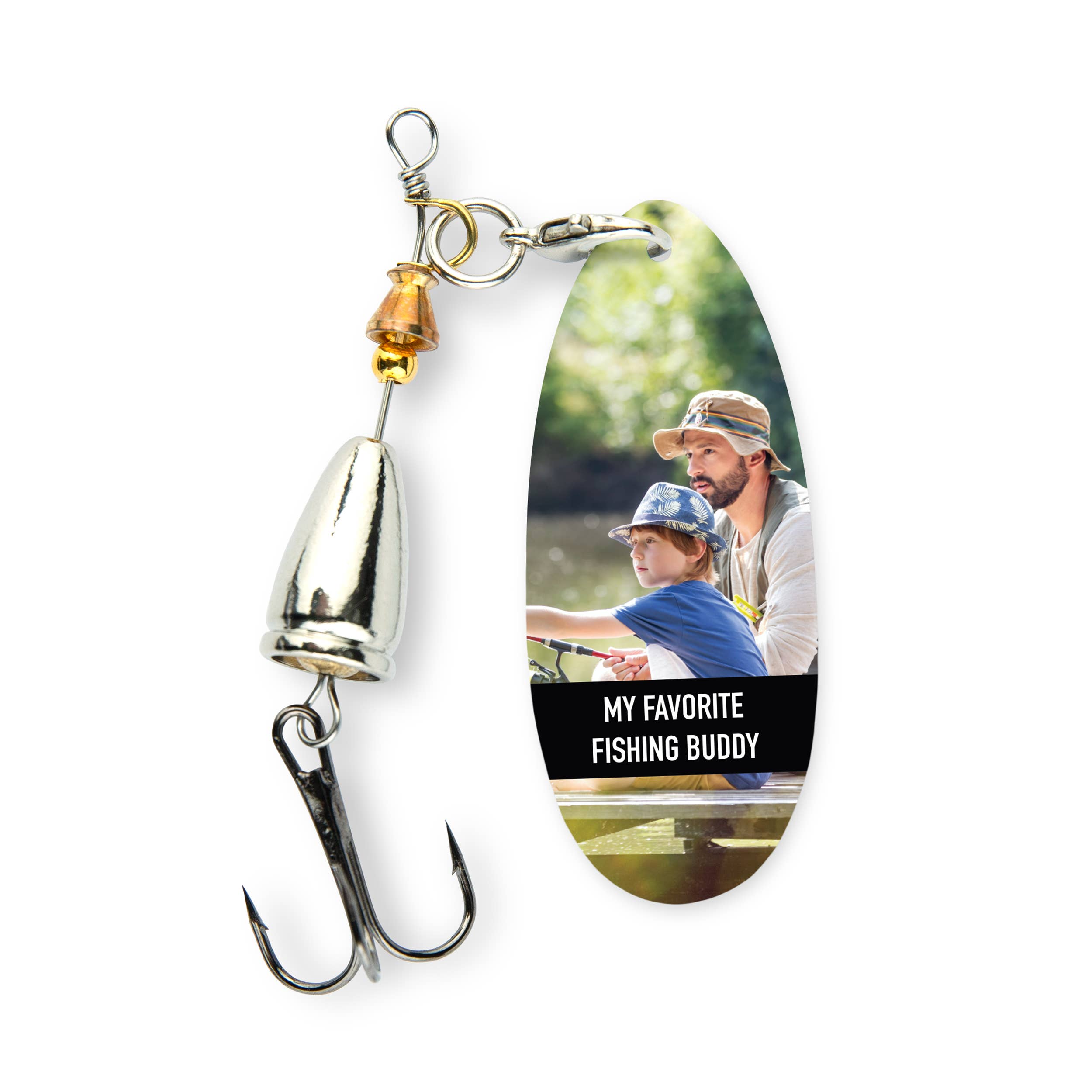 Weddingstar Inc. - Wholesale Sporting Accessories - Photo Printed Fishing Lure with Gift Box - Text Banner0