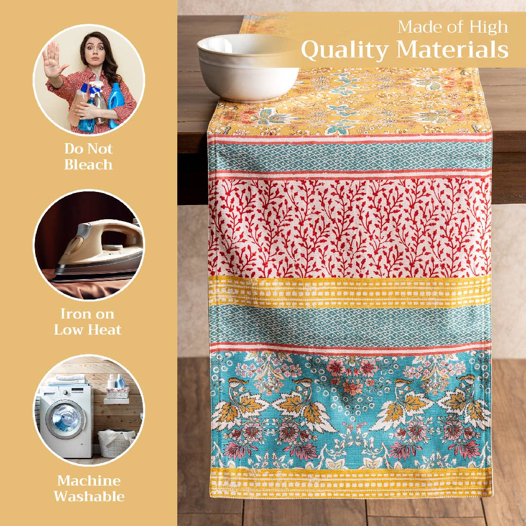 Maison d'Hermine - Design in Every Thread - Wholesale Table Runner - Table Runner 100% Cotton - Double Layer - Marquise8