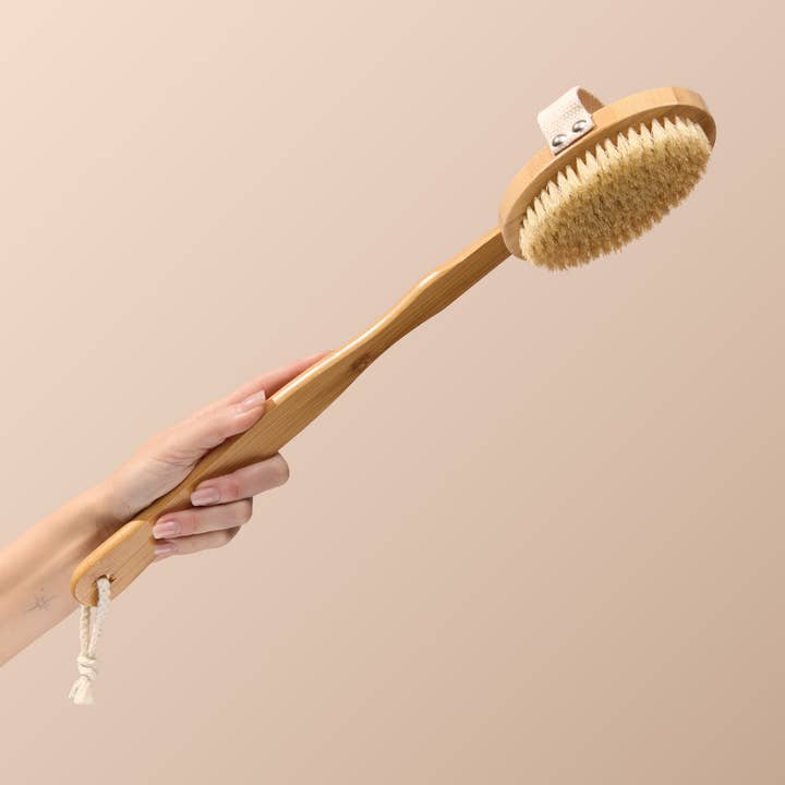 Dry Body Massage Brush - Moisturize, Tighten & Exfoliate for wholesale by M3 Naturals