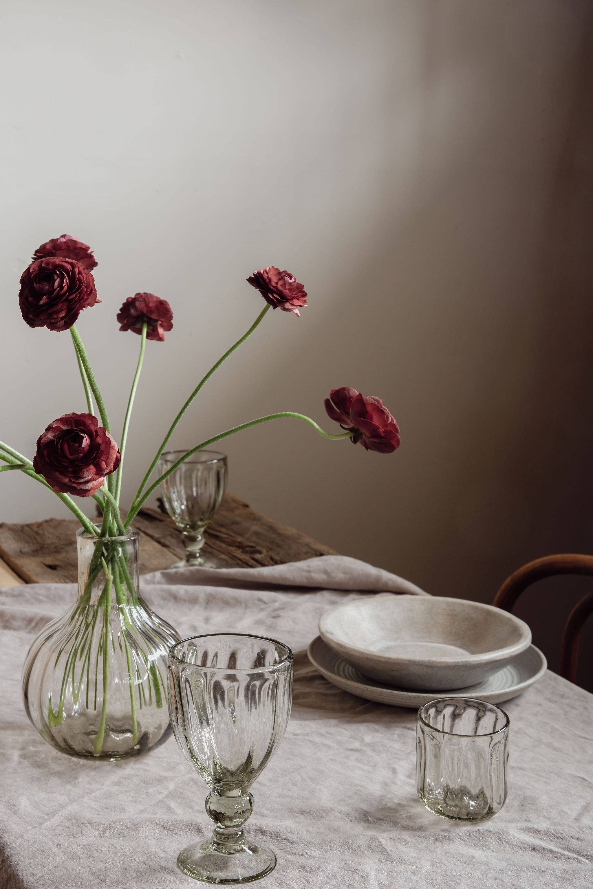 Villa Lua Home - Wholesale Drinking Glass/Cup - Handblown Fluted Tumbler4