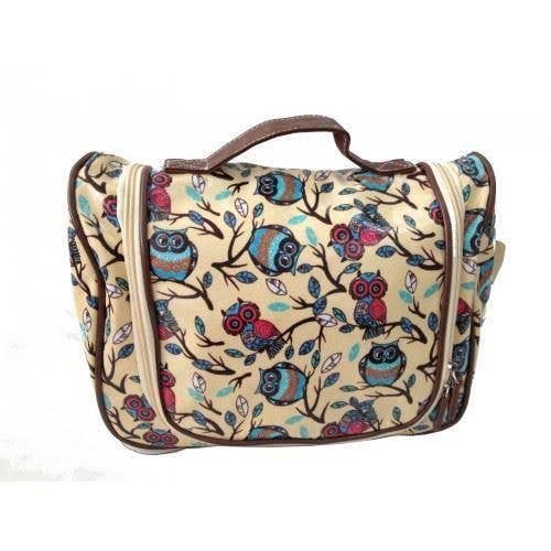 Belle Trading Ltd – wholesale Satchel – Women's – Printed Owl Oilcloth Satchel Bag0