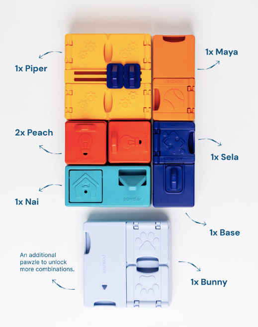 LE COCON DE CESAR - Wholesale Pet Toy - Dog - GENIUS SET – PAWZLER1