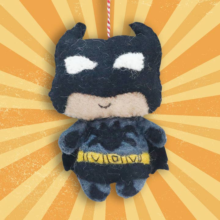 Felt Ornament Gotham Knight for wholesale by Mr. Ellie Pooh