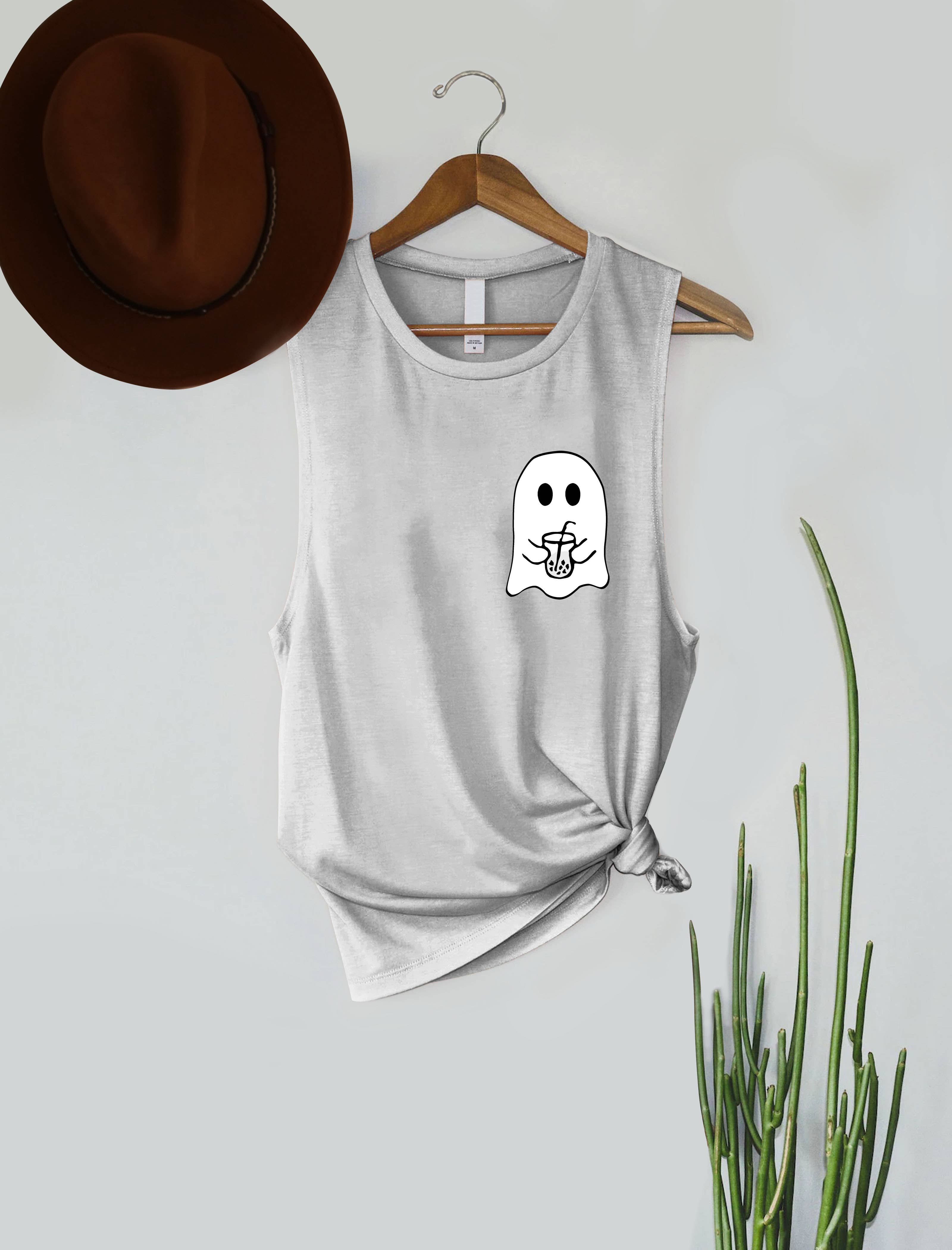 PINK NABI - Wholesale Tank Top - Women's - Halloween Ghost5