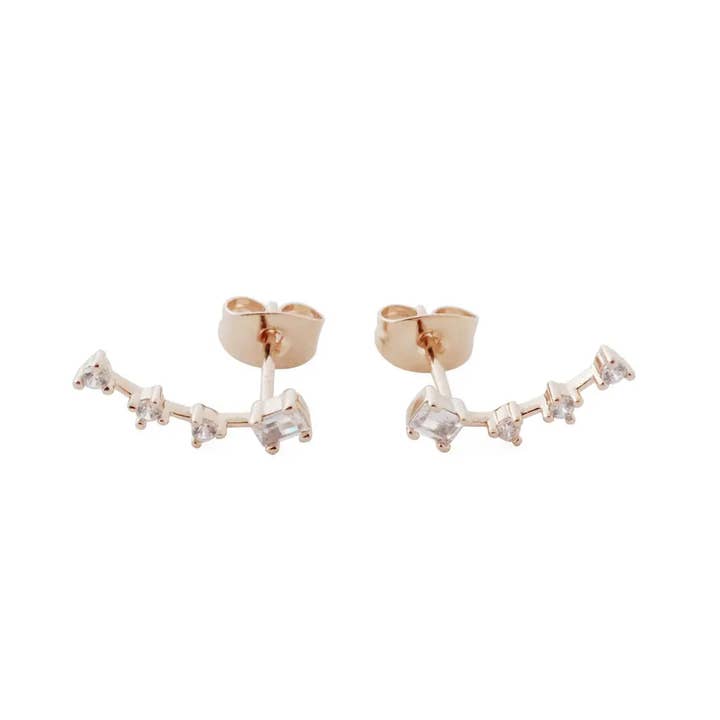 Honeycat Jewelry - Wholesale Stud/Post Earrings - Little Dipper Crawler Studs10