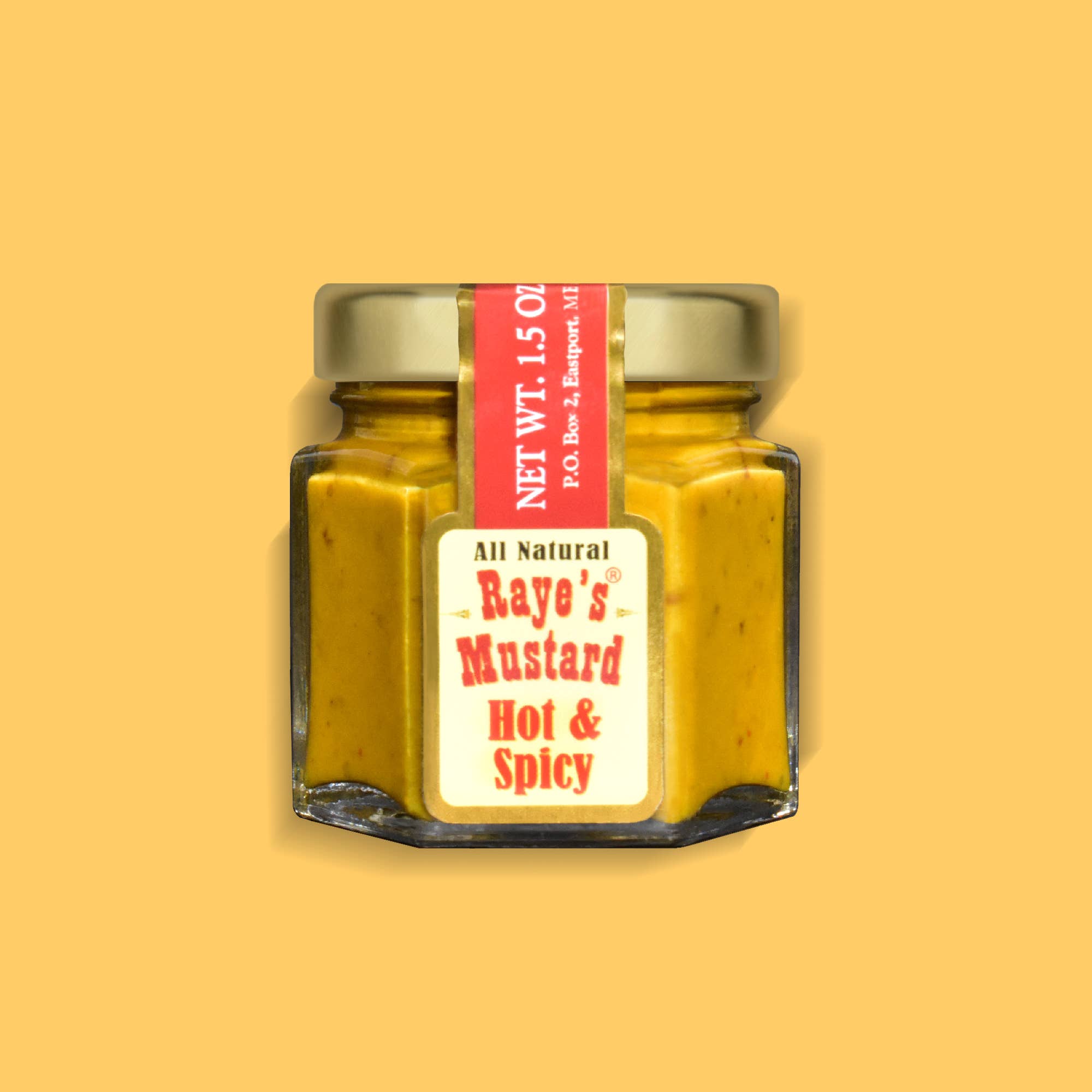 Raye's Mustard - Wholesale Mustard - Raye's Mustard Mixed Case 1.5oz Sampler Jars3