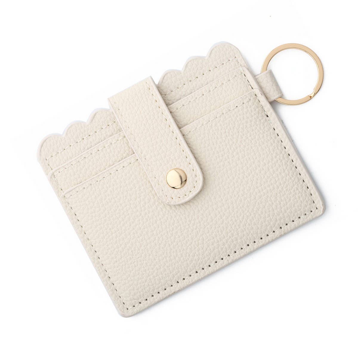ACCITY - Wholesale Card Holder - Women's - Multi-Card PU Wallet with Keychain & Coin Pocket_CWAB49371