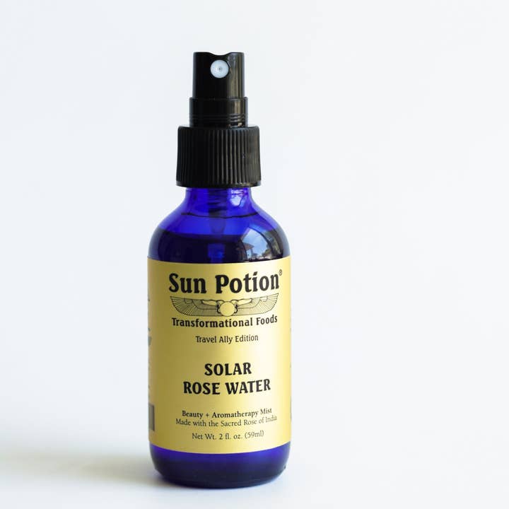 Sun Potion - Wholesale Aromatherapy Mist - Solar Rose Water - Travel Ally Edition