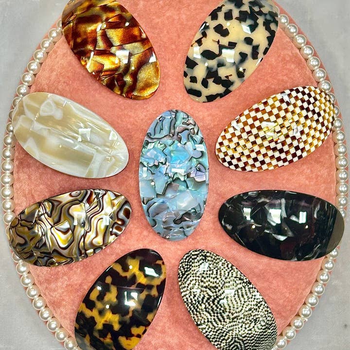 Medusa's Heirlooms - Wholesale Barrette - Women's - Bevel French Barrettes
