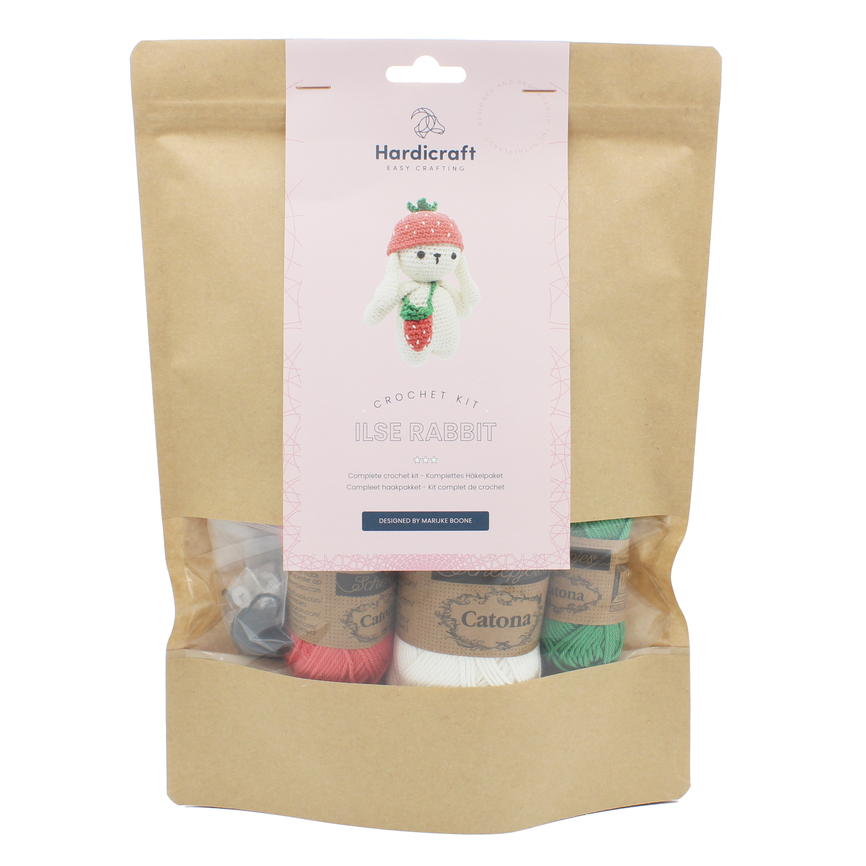 Hardicraft - Vendita all'ingrosso Attrezzi per lavoro a maglia/uncinetto - Kit fai-da-te per uncinetto - Coniglio Ilse4