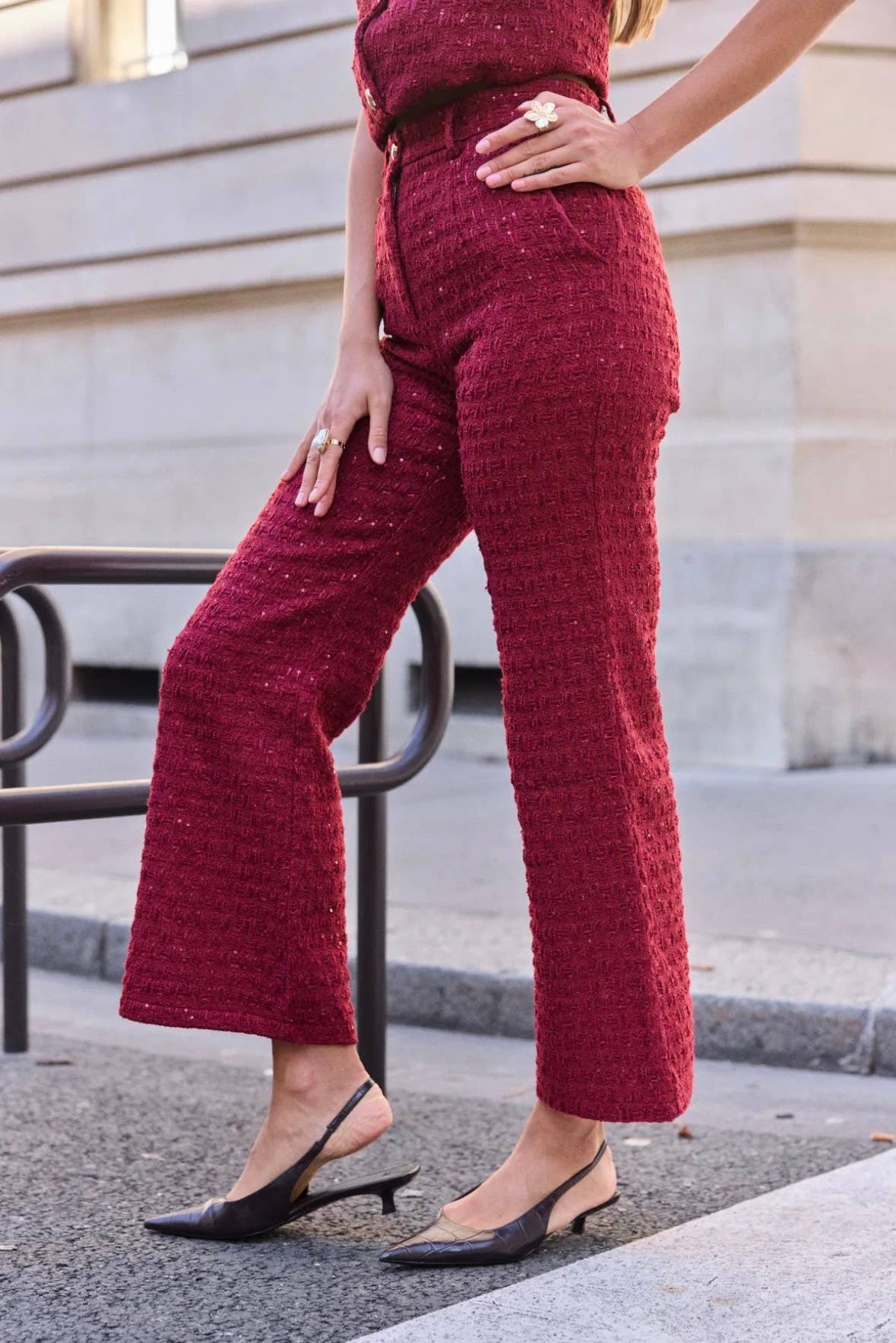 Frime - Venta al por mayor Pantalones - Mujer - Pantalón de tweed - 32363