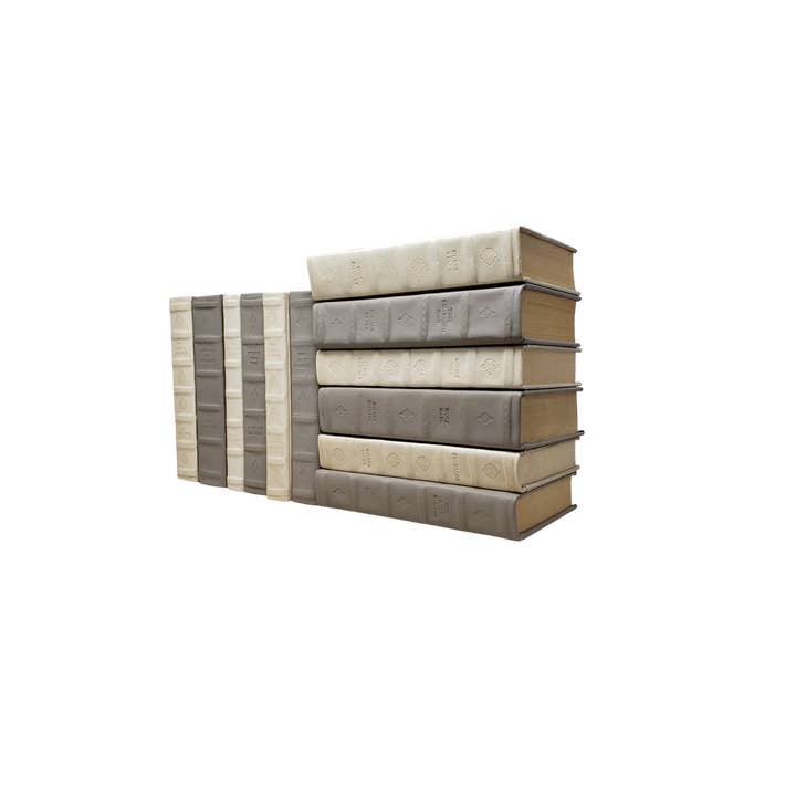 12 Vol. Livres Anglais Reliés en Cuir Fin - Clair pour la vente par E. Lawrence, Ltd.