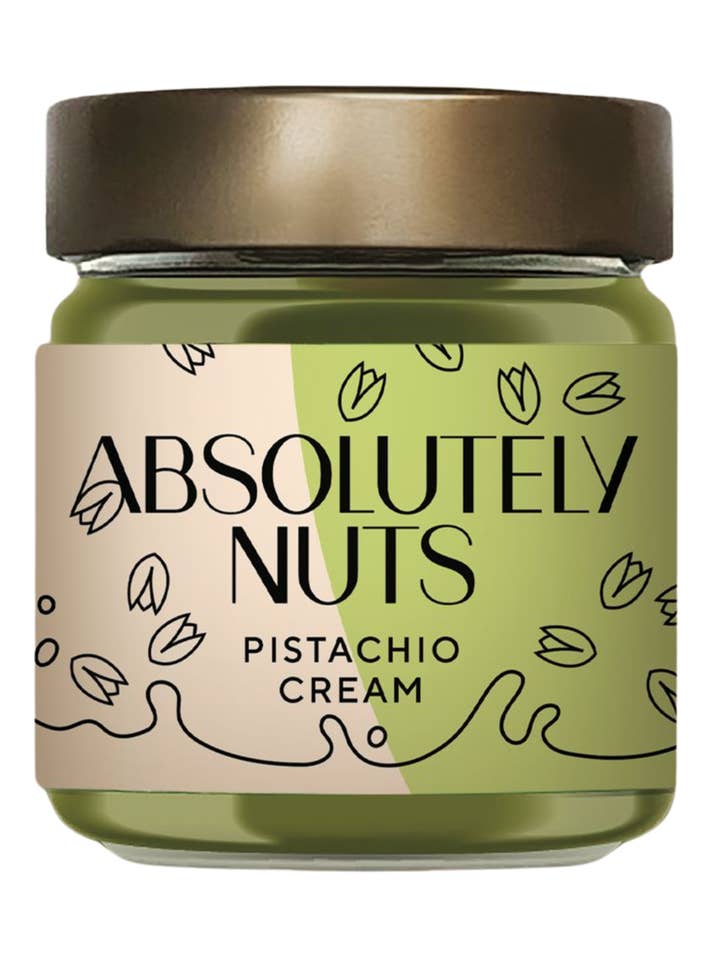 Crunchy Pistachio Cream 40% 6.7oz for wholesale by Absolutely Nuts