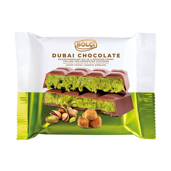 Dubai chocolate pistachio - expo - 100 g for wholesale by CENTRO DOLCE FRIULI