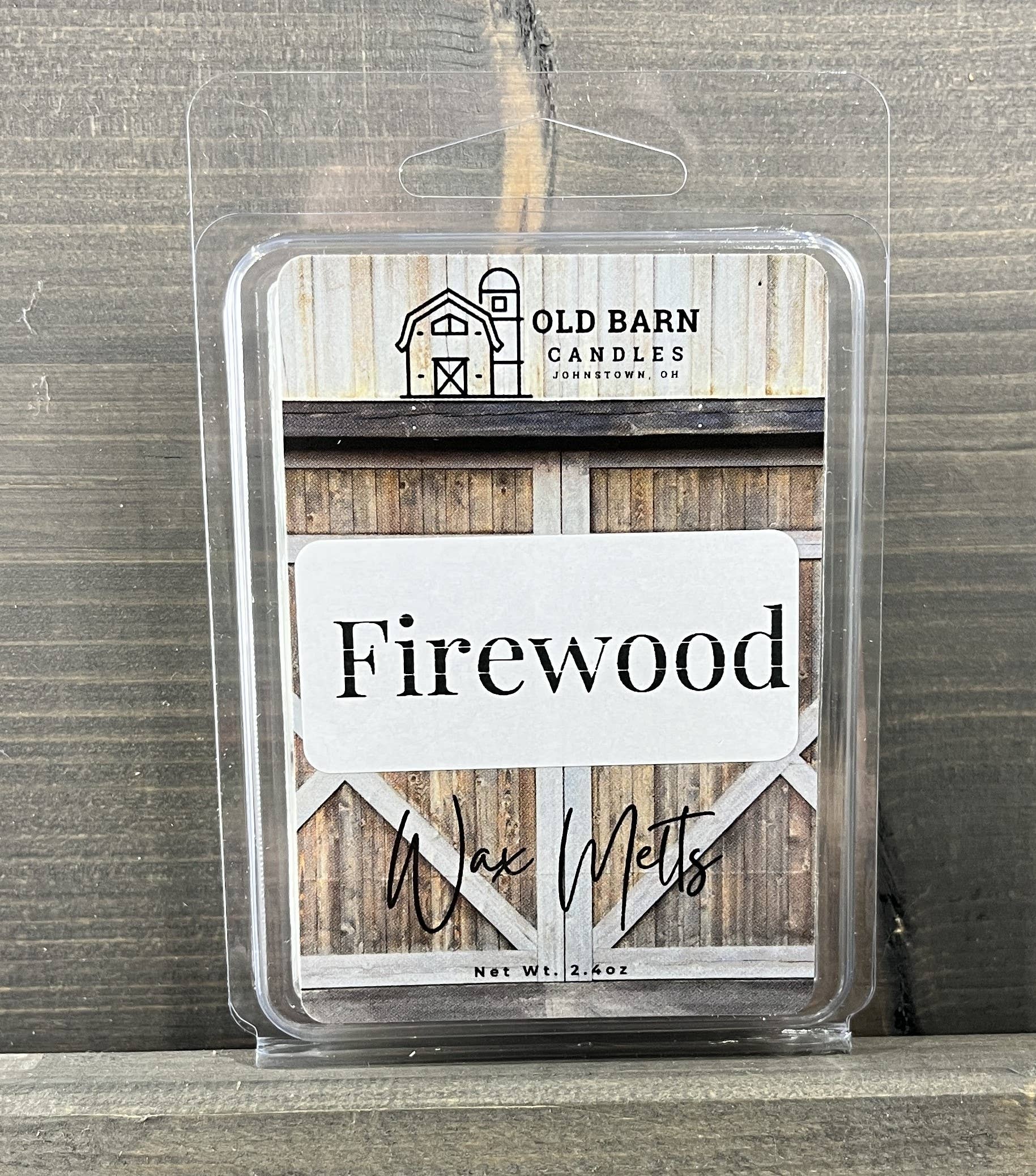 Old Barn Candles – wholesale Wax melt – Firewood Wax Tart Melts0