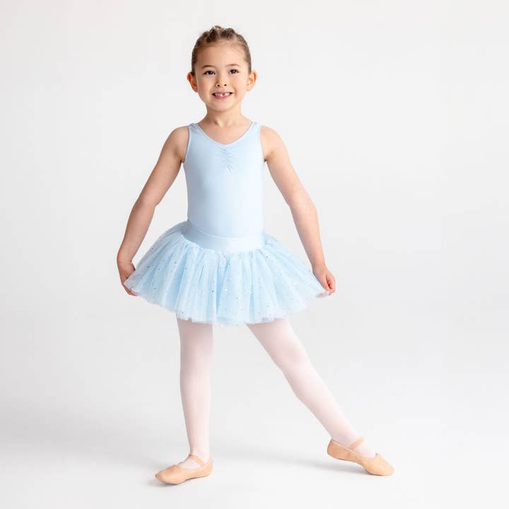 Sequin Ballet Tutu in Blue for wholesale by Flo Dancewear