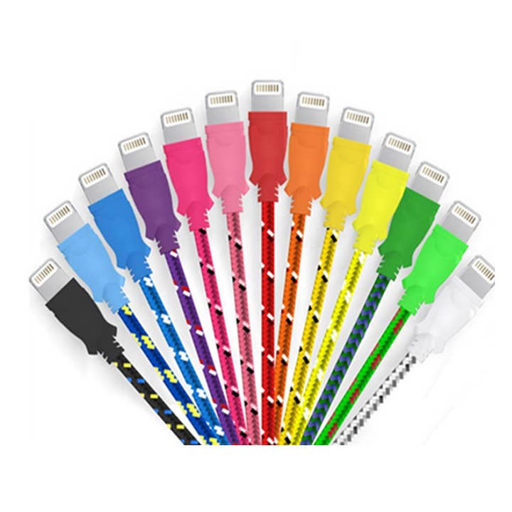 Happy PoP - Wholesale Charging Cable - 6 Foot Lightning USB iPhone Charger Cord