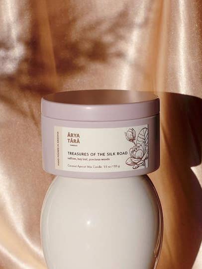 Treasures of the Silk Road | Lotus Tin for wholesale by Arya Tara