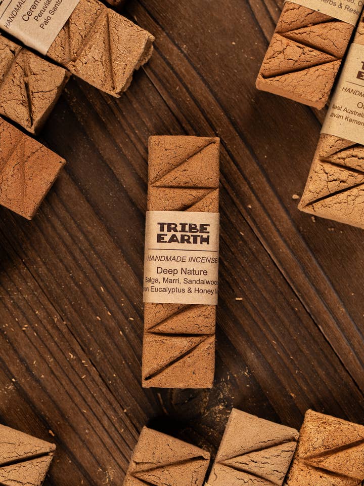 Deep Nature-Handmade Incense Planks for wholesale by Tribe Earth Incense