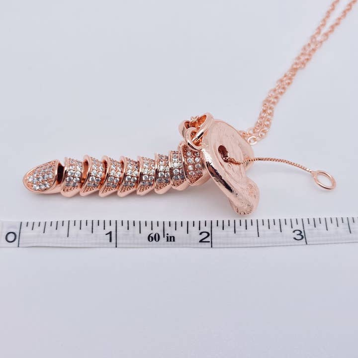 Mio Queena - Wholesale Pendant/Charm Necklace - Mystical Pendant Necklace with A Symbol of Masculine Power