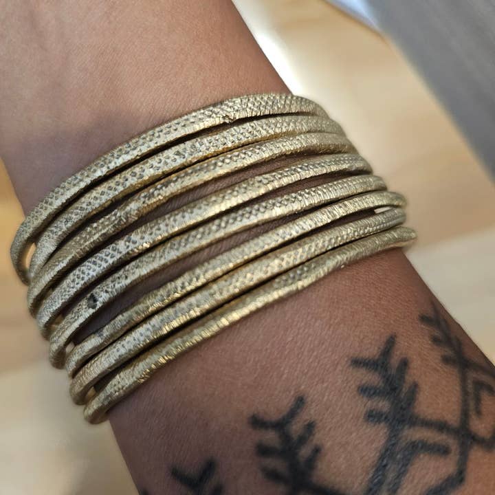 Elle Karayan - Wholesale Bangle Bracelet - T'boli Brass Bangles (Plain)0