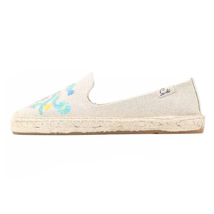 Sea Star - Wholesale Flats - Women's - Bayside Beach Club Espadrille Floral Creme4