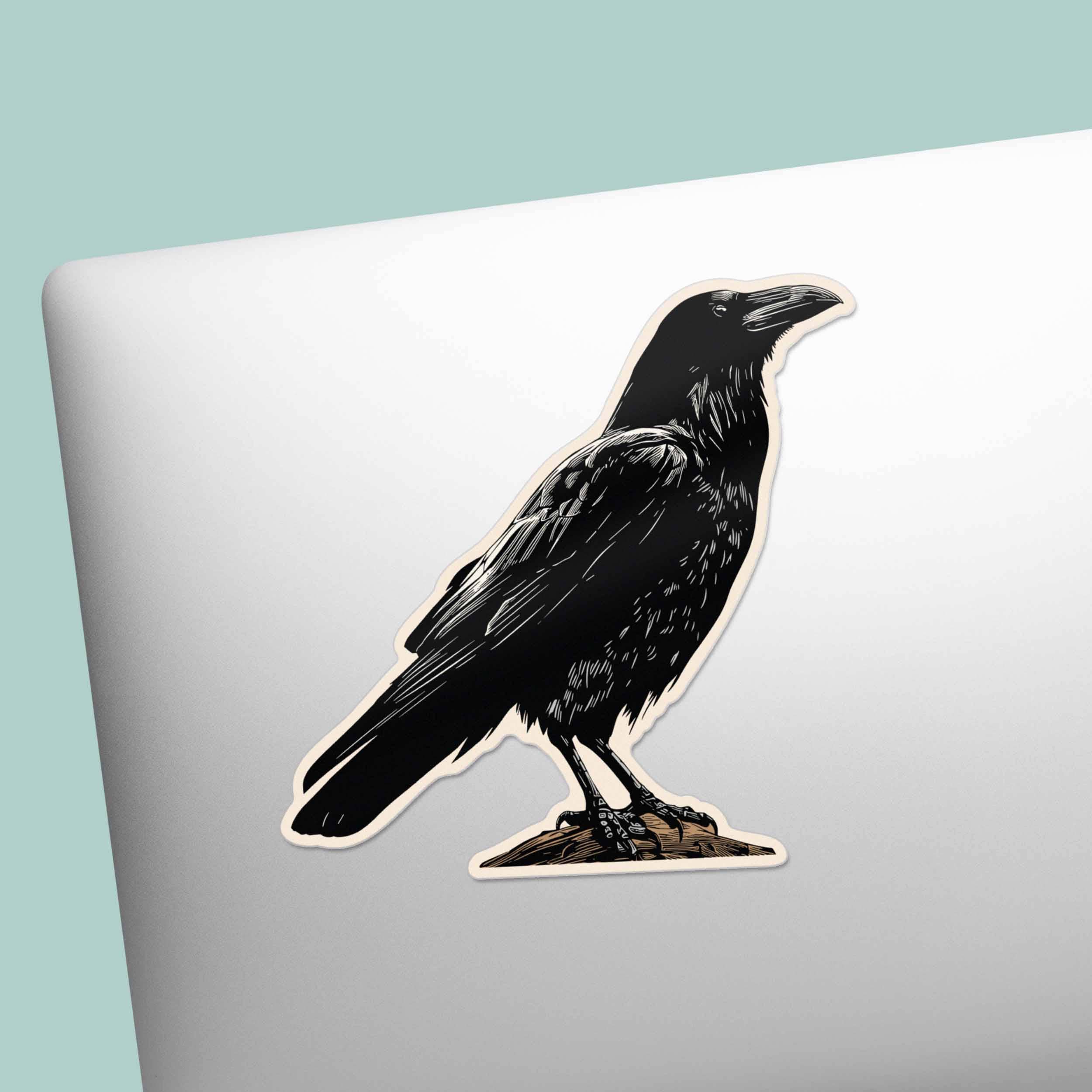 Sentinel Supply - Wholesale Sticker - Crow Birdwatching Sticker2
