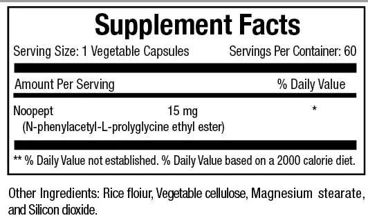 Planet Source - Wholesale Oral Supplement/Vitamin - Neuro-Mood Enhancer (Nootropic) 15mg 60 caps1