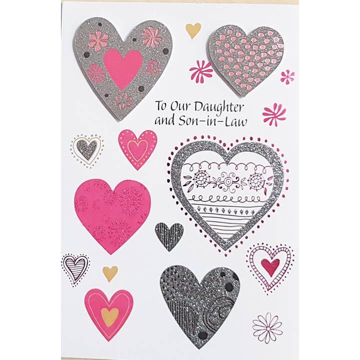 Cartes d'anniversaire - Cartes de vœux pour fille et beau-fils pour la vente par InterGreet.com