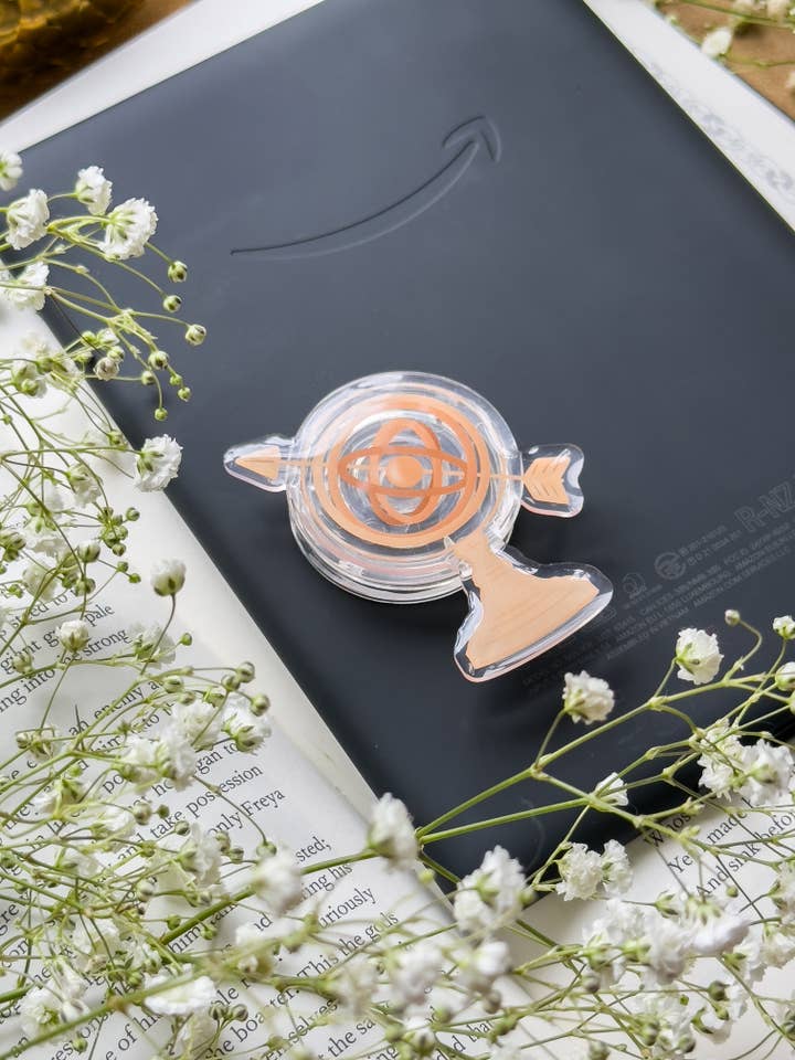 Armillary Sphere Kindle / Phone Grip for wholesale by Meaggie Moos