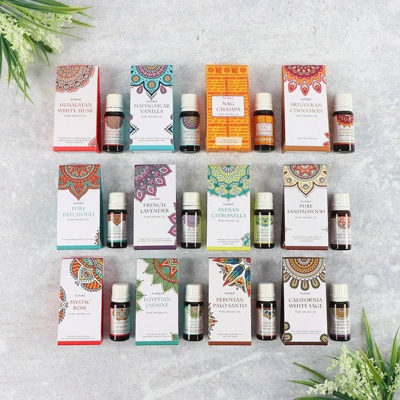 The Deva Shop - Wholesale Fragrance Oil - Goloka Nag Champa Pure Aroma Oil2